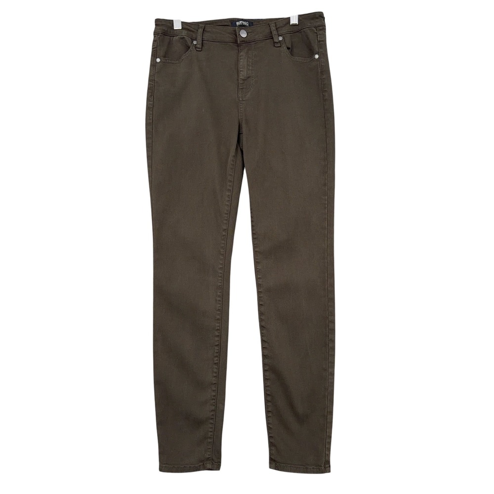 Buffalo Vale‎ Mid-Rise Skinny Women 8/29 Cotton Lyocell Brown Jeans